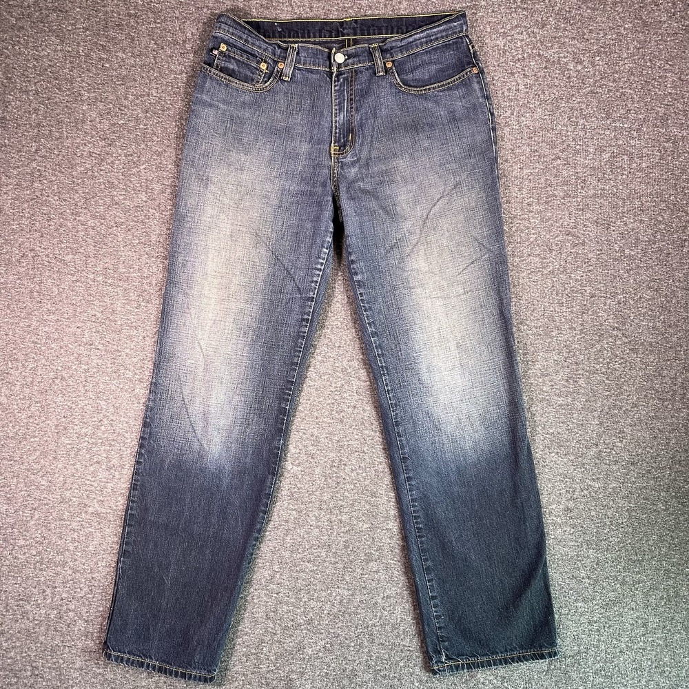 Polo Jeans Co Ralph Lauren Saturday Jean Womens 32x31 Blue Straight Casual Denim
